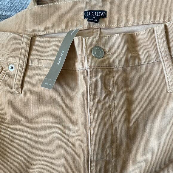 J.Crew LIGHT KHAKI High-rise slim demi-boot corduroy pant - Picture 7 of 8